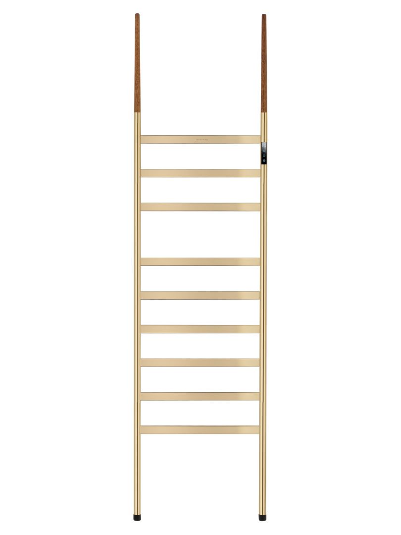 Приобрести полотенцесушитель электрический напольный wonzon & woghand bremen, брашированное золото (ww-a207-bg)