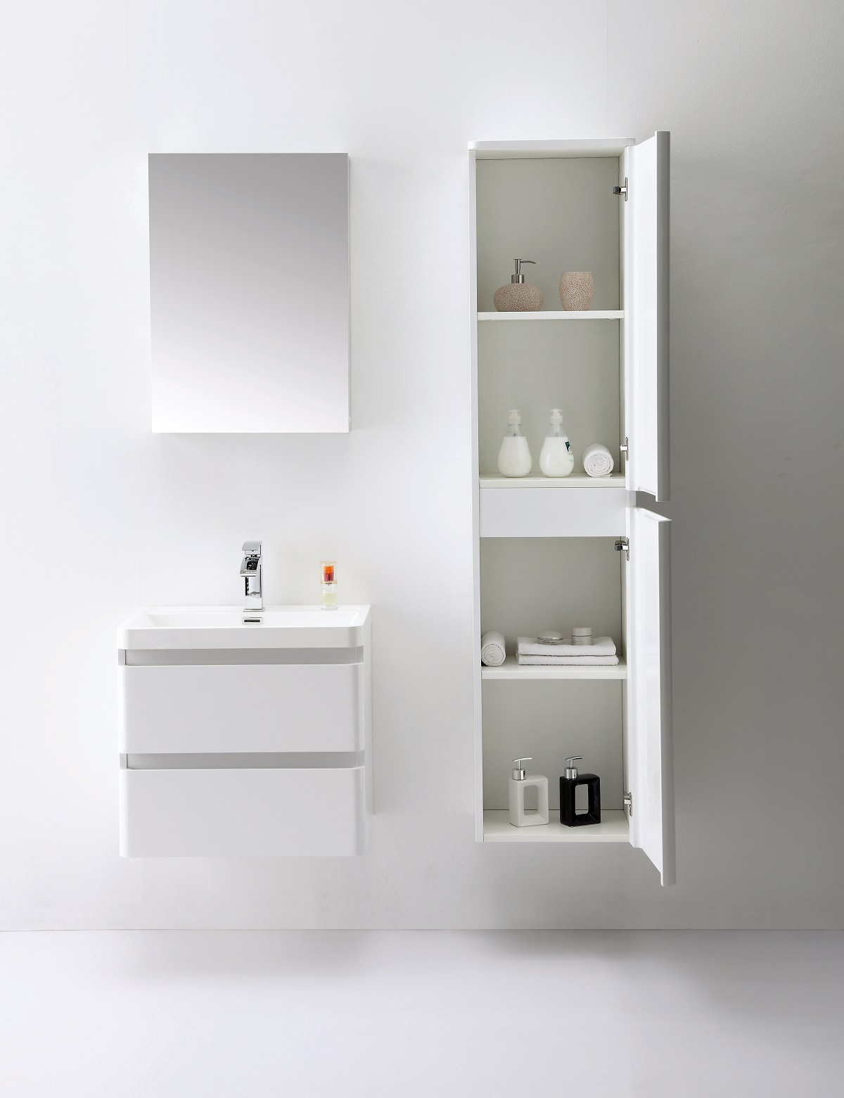 Приобрести belbagno зеркало-шкаф 50х70 см spc-1a-dl-bl-500