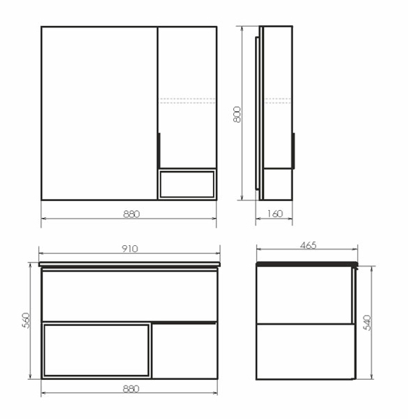 Приобрести сomforty тумба с раковиной франкфурт 90, светлый бетон