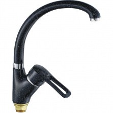 HAIBA Смеситель для кухни 296 мм, черный HB-4166-7