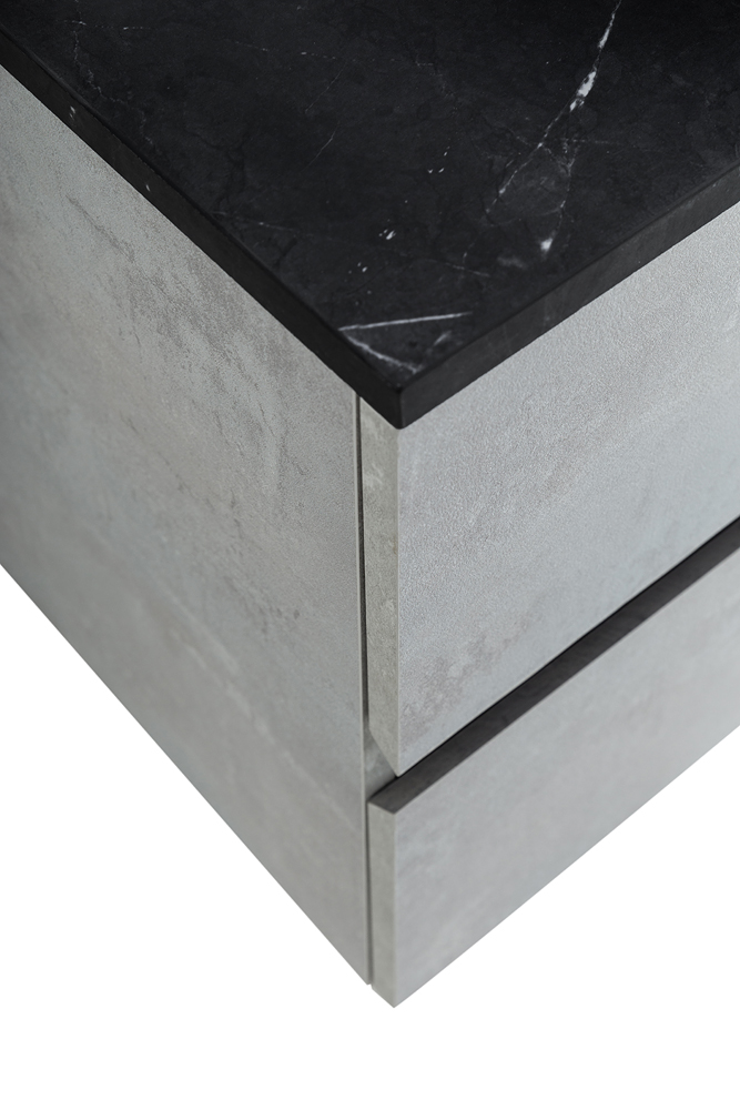Приобрести cezares тумба со столешницей molveno 46 100 см beton, бетон molveno 46-100-2c-so-bet