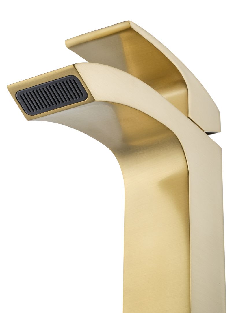 Приобрести смеситель для раковины wonzon & woghand fit, брашированное золото (ww-88139009-bg)