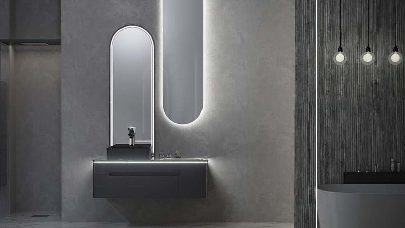 Приобрести jorno зеркало shine 51 см, с подсветкой, белое