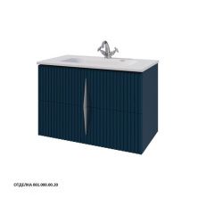 Caprigo Тумба с раковиной NOVARA 85 см, синяя, эмаль 34912 6
