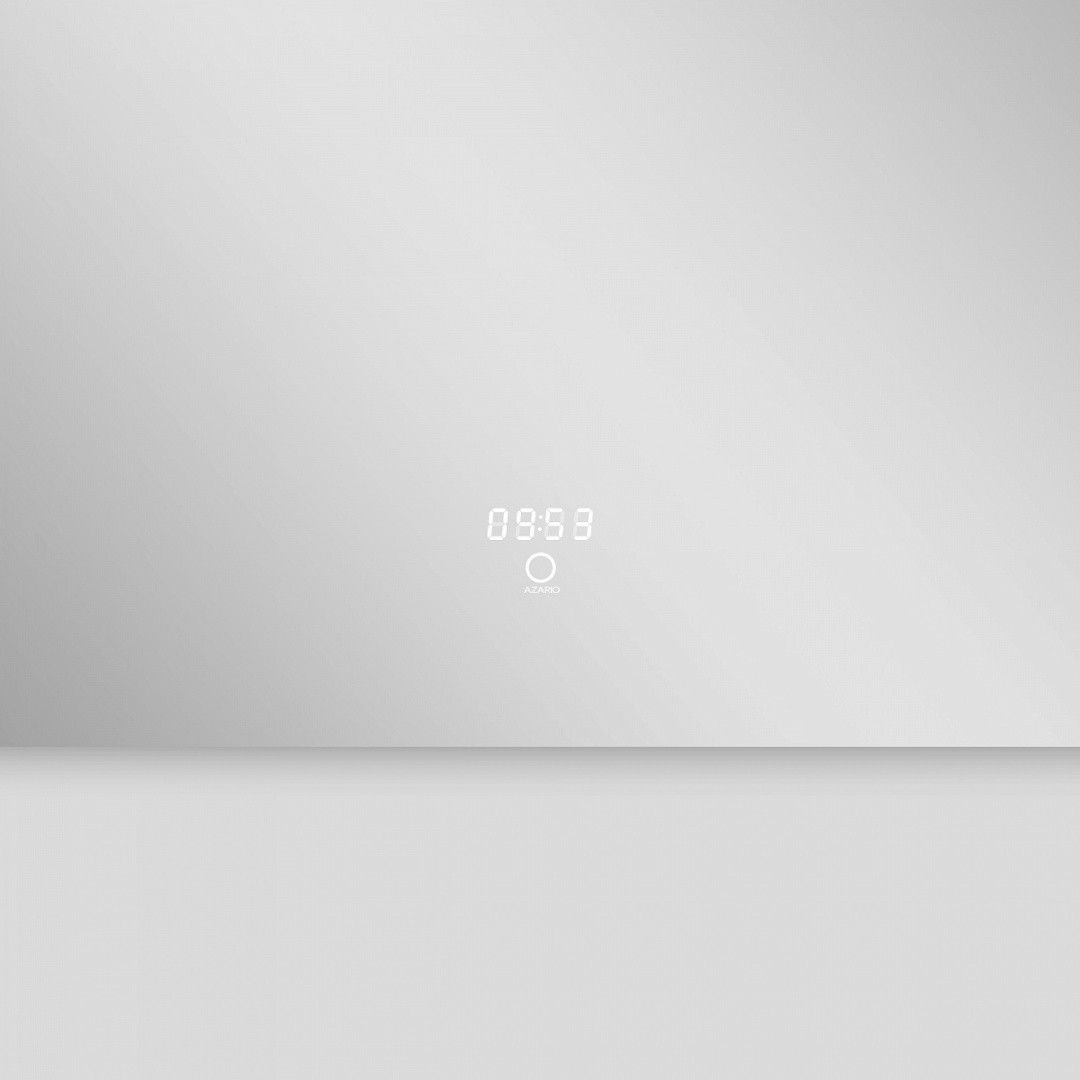 Приобрести azario зеркало 80х70 см, белый, сенсорный выключатель, диммер, az-z-029cs