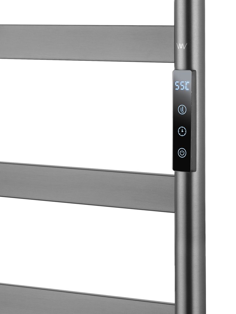 Приобрести полотенцесушитель электрический напольный wonzon & woghand bremen, темный графит (ww-a207-gm)