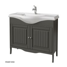 Caprigo Тумба с раковиной GENOVA 105 см, графит