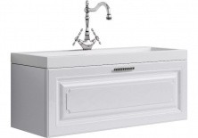 Тумба подвесная с раковиной Aqwella Империя 100 см Emp.01.10/W