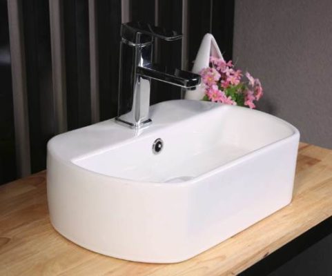 Приобрести раковина накладная ceramalux 45 см 9293