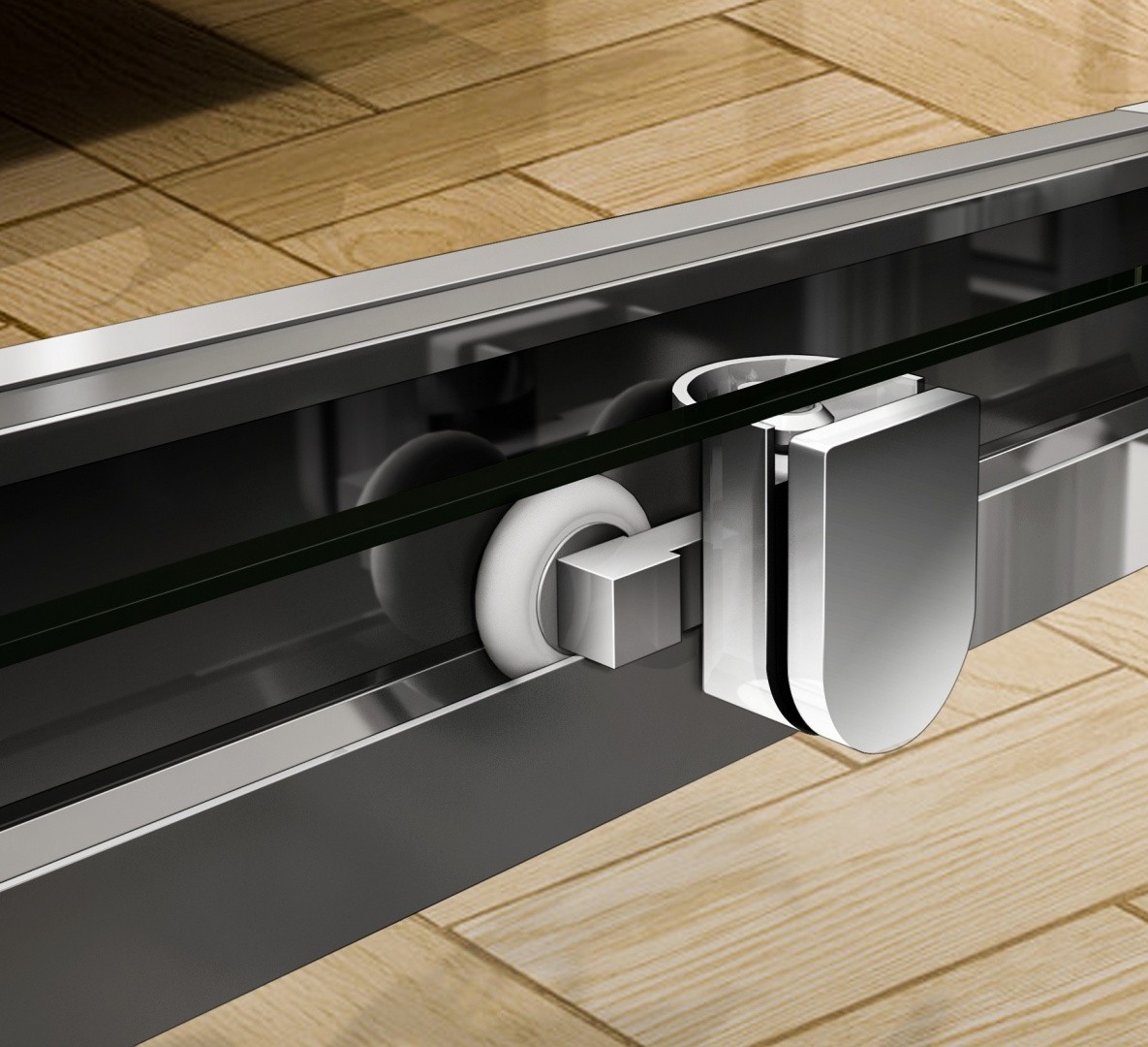 Приобрести cezares дверь душевая pratico 100x185см pratico-bf-1-100-p-cr