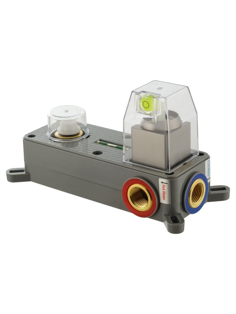 Приобрести смеситель для раковины встраиваемый wonzon & woghand cube 2.0, темный графит (ww-88869068-bgm)