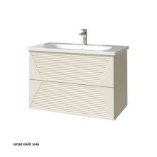 Caprigo Тумба с раковиной MODO Terza 80 см, кремовая 35612 6