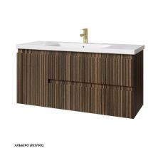 Caprigo Тумба с раковиной FORTE-Albero STRIPE 120 см, левая, альберо, шпон