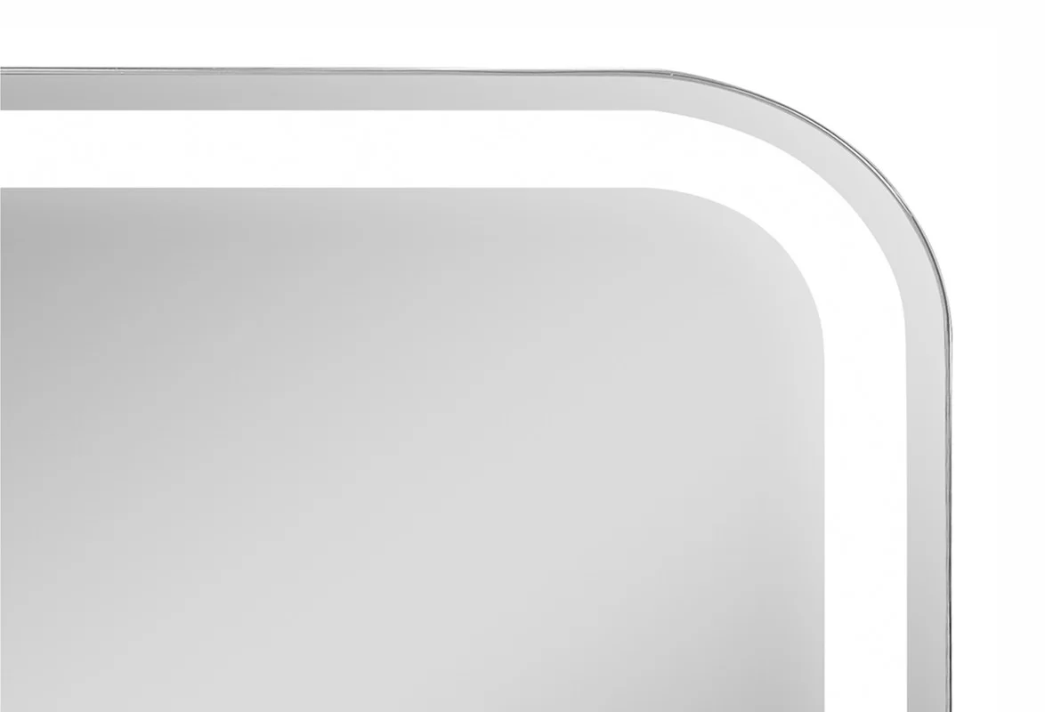 Приобрести continent зеркало с подсветкой loren 45х135 см, белое