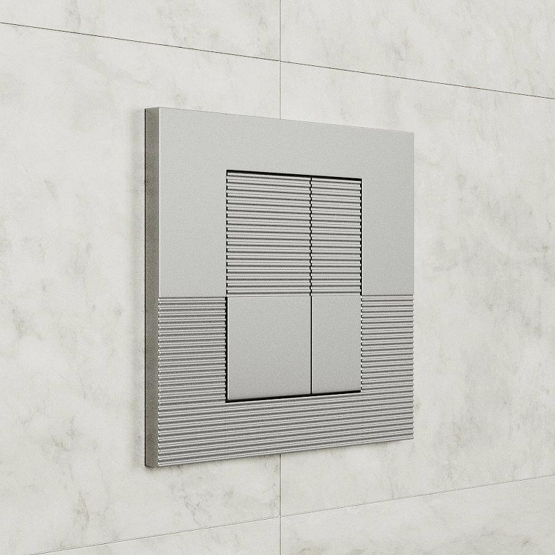 Приобрести grossman клавиша смыва pragma, хром матовый 800.t1.03.110.110