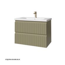 Caprigo Тумба с раковиной FORTE-Smalty TYPE 80 см, зеленая, эмаль 38412eml 4