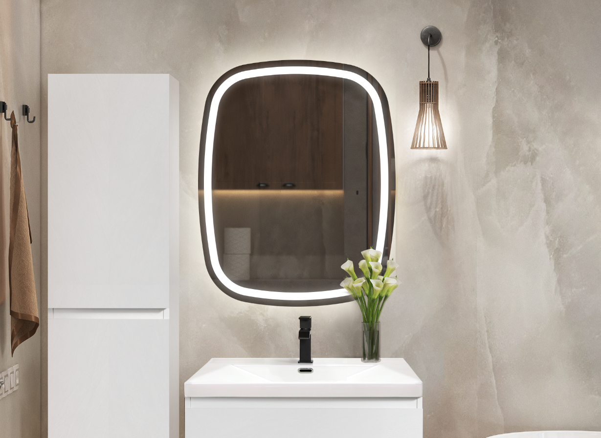 Приобрести cezares зеркало molveno 110х80 см, с подсветкой и датчиком движения czr-spc-molveno-1100-800-mov