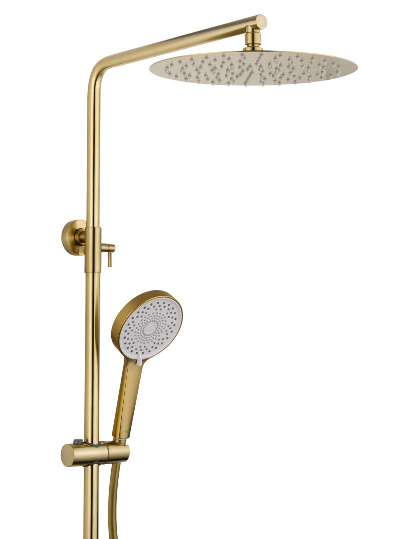 Приобрести душевая система wonzon & woghand tor, брашированное золото (ww-88047073-bg)