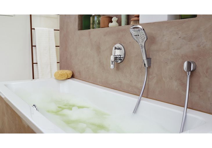 Приобрести смеситель скрытого монтажа hansgrohe metris 31493000