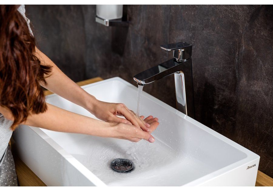 Приобрести смеситель для раковины высокий ravak 10° td 015.00 x070091