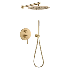 Grocenberg Встраиваемая душевая система, матовое золото GB5099MG-3