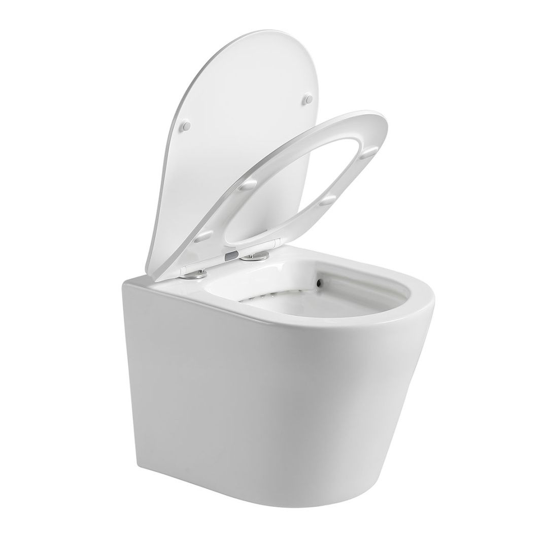 Приобрести vincea унитаз подвесной piatti, ультратонкое сиденье, микролифт, белый vt1-11s