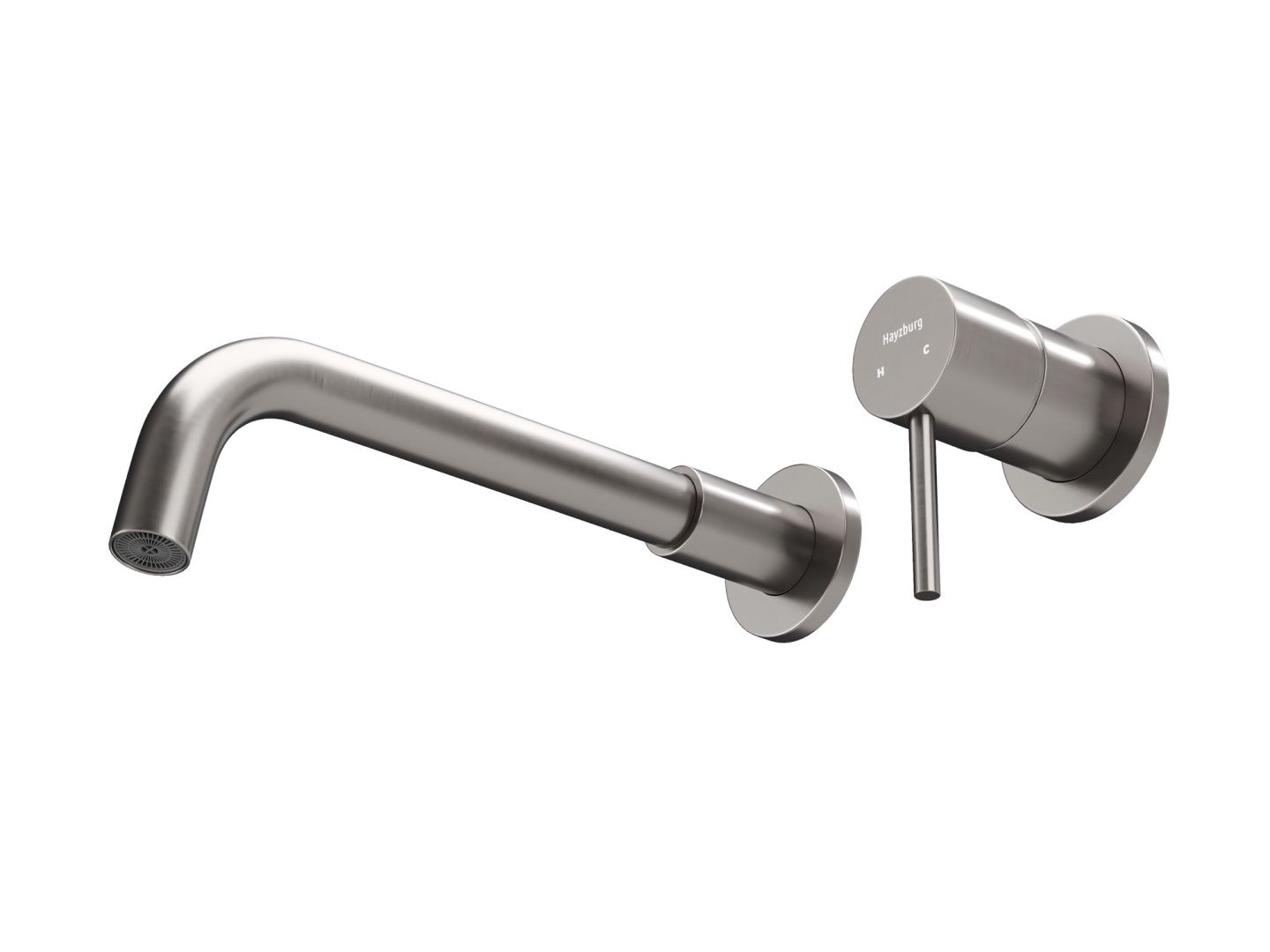 Приобрести hayzburg настенный смеситель для раковины, никель hb-2003bn