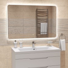 Mirsant Зеркало Cloud 120х80 см, с подсветкой УТ000053635