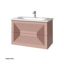 Caprigo Тумба с раковиной MODO Quarta 80 см, пудра 35712 11