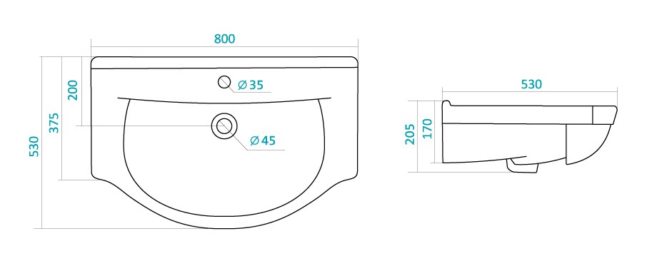 Приобрести умывальник "эльбрус-80"