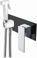 Boheme Гигиенический душ Q, черный\хром 147-BCR.2