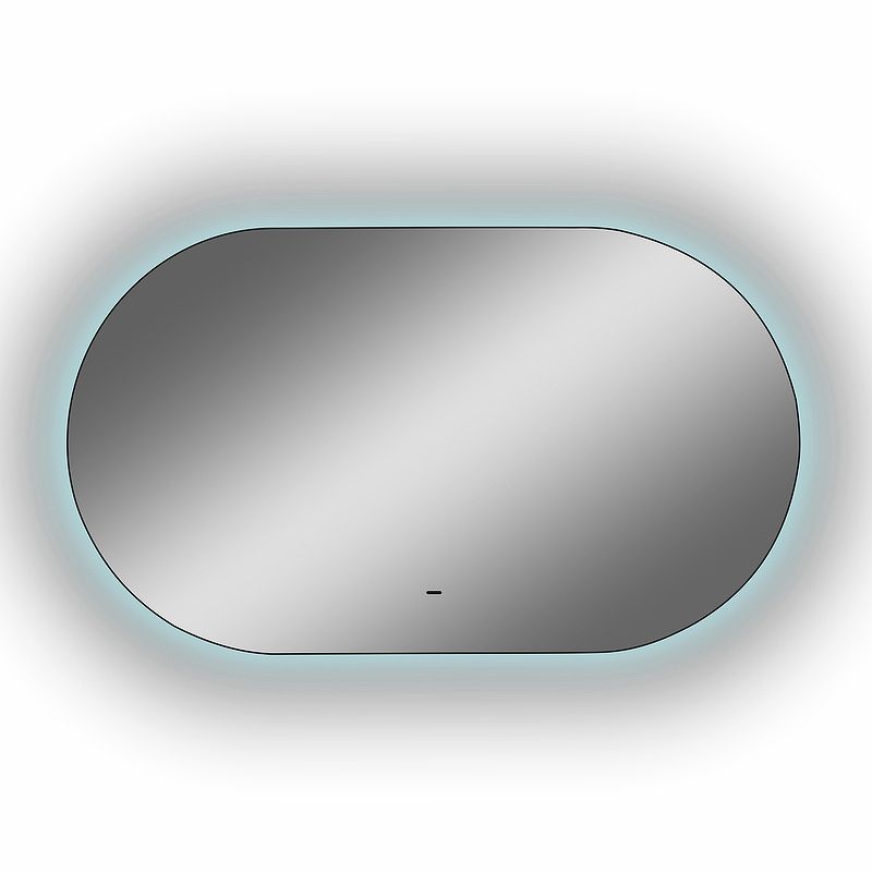 Приобрести continent зеркало с подсветкой fleur 120х70 см, бесконтактный включатель, белое