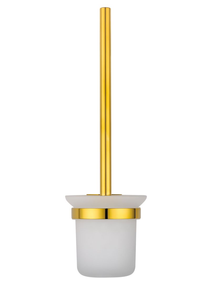 Приобрести туалетный ершик в комплекте wonzon & woghand polo, темное золото (ww-8919-dg)