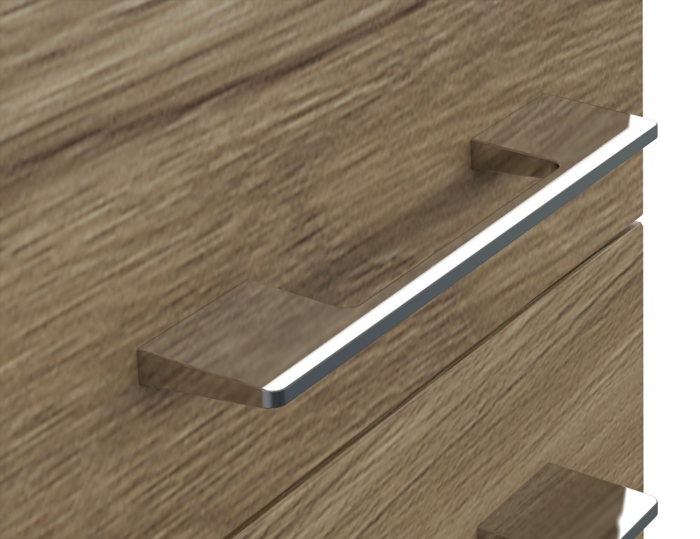 Приобрести пенал подвесной cersanit lara 30 см, универсальный, орех