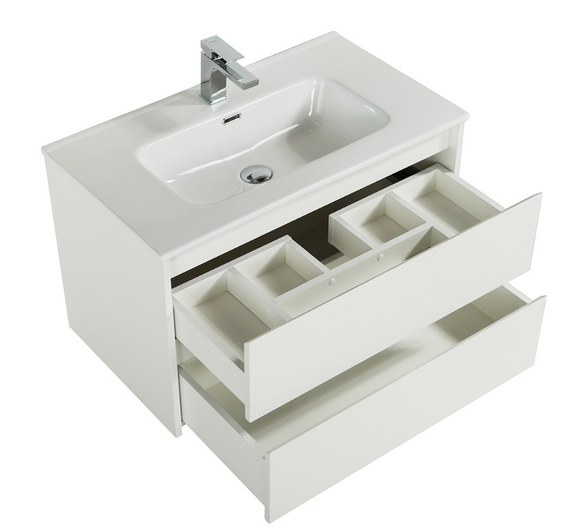 Приобрести тумба подвесная с раковиной belbagno kraft-900-2c-so-bo 90 см, bianco opaco