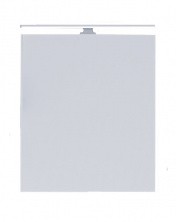 Зеркало Velvex Klaufs Media 60 см с LED-светильником, сенсорное включение zkKLA.60-14