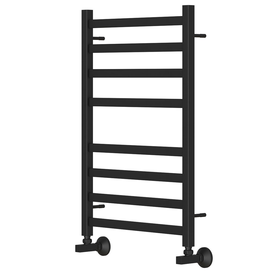 Приобрести полотенцесушитель водяной point 500х800 меркурий п8, черный pn83158b