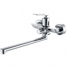 HAIBA Смеситель для ванны 220мм, хром HB-22589