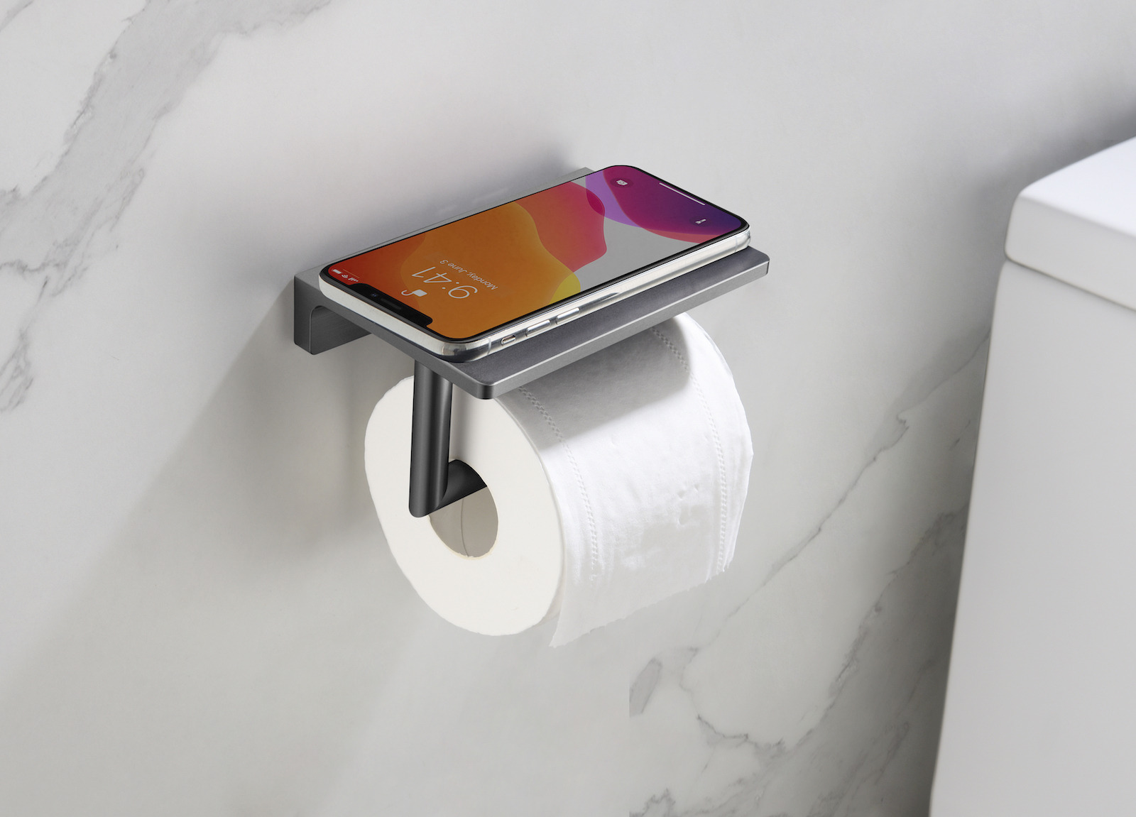 Приобрести держатели для туалетной бумаги timo saona 13043/18 черное золото