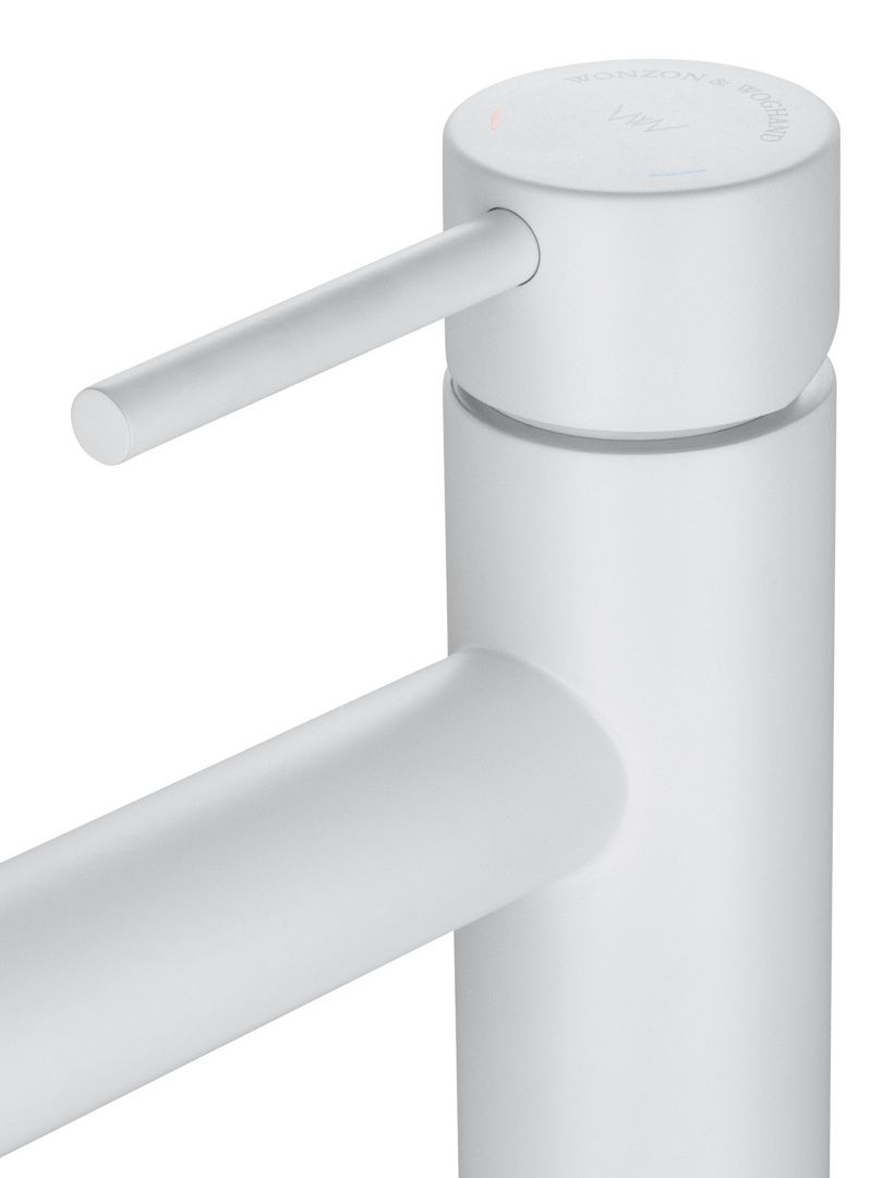 Приобрести смеситель для раковины wonzon & woghand, белый матовый (ww-h1063-mw)
