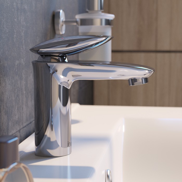 Приобрести iddis смеситель для раковины stone 147мм, хром, stosb00i01