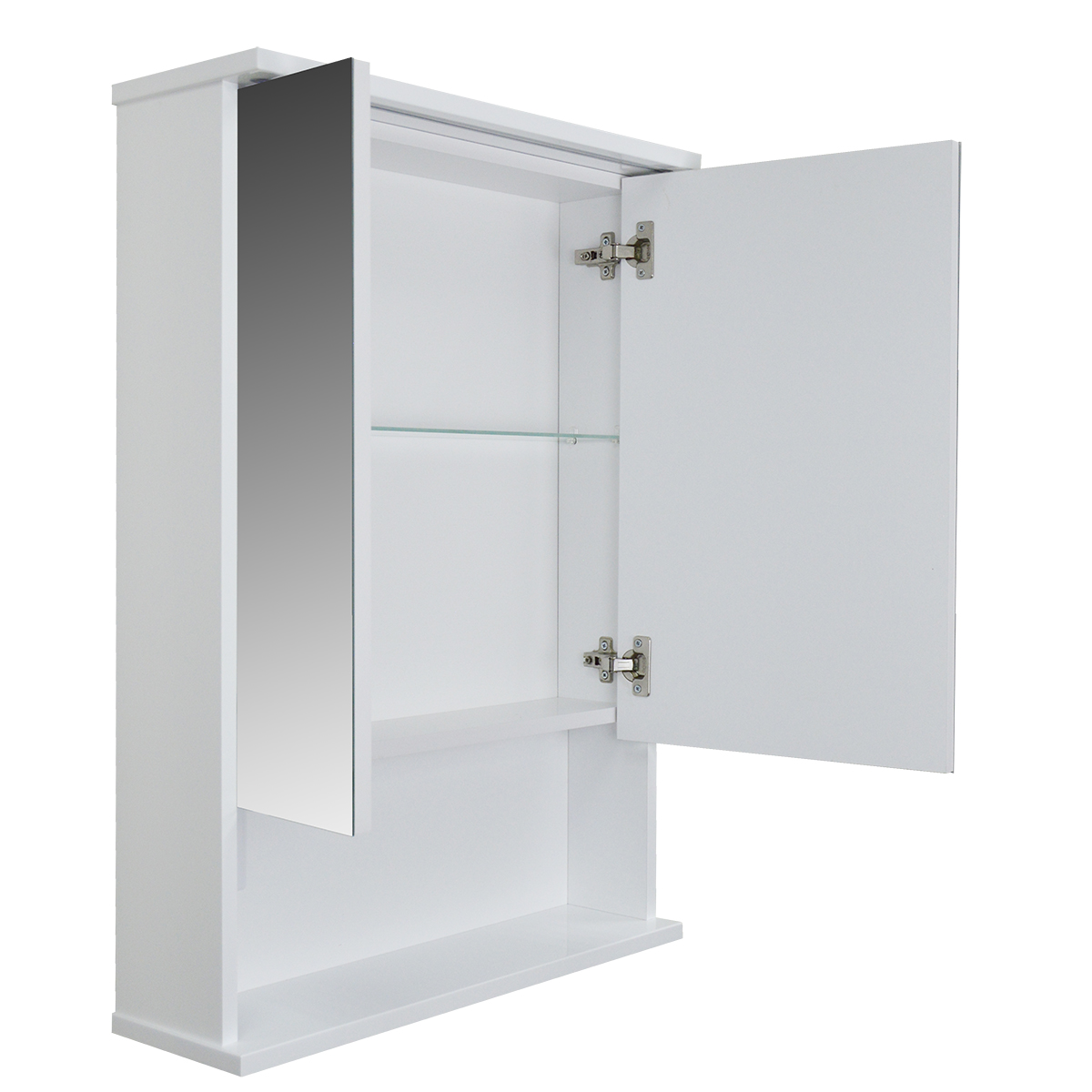 Приобрести loranto зеркало-шкаф арфа 60 60х83,5 см, с подсветкой (cs00046149)