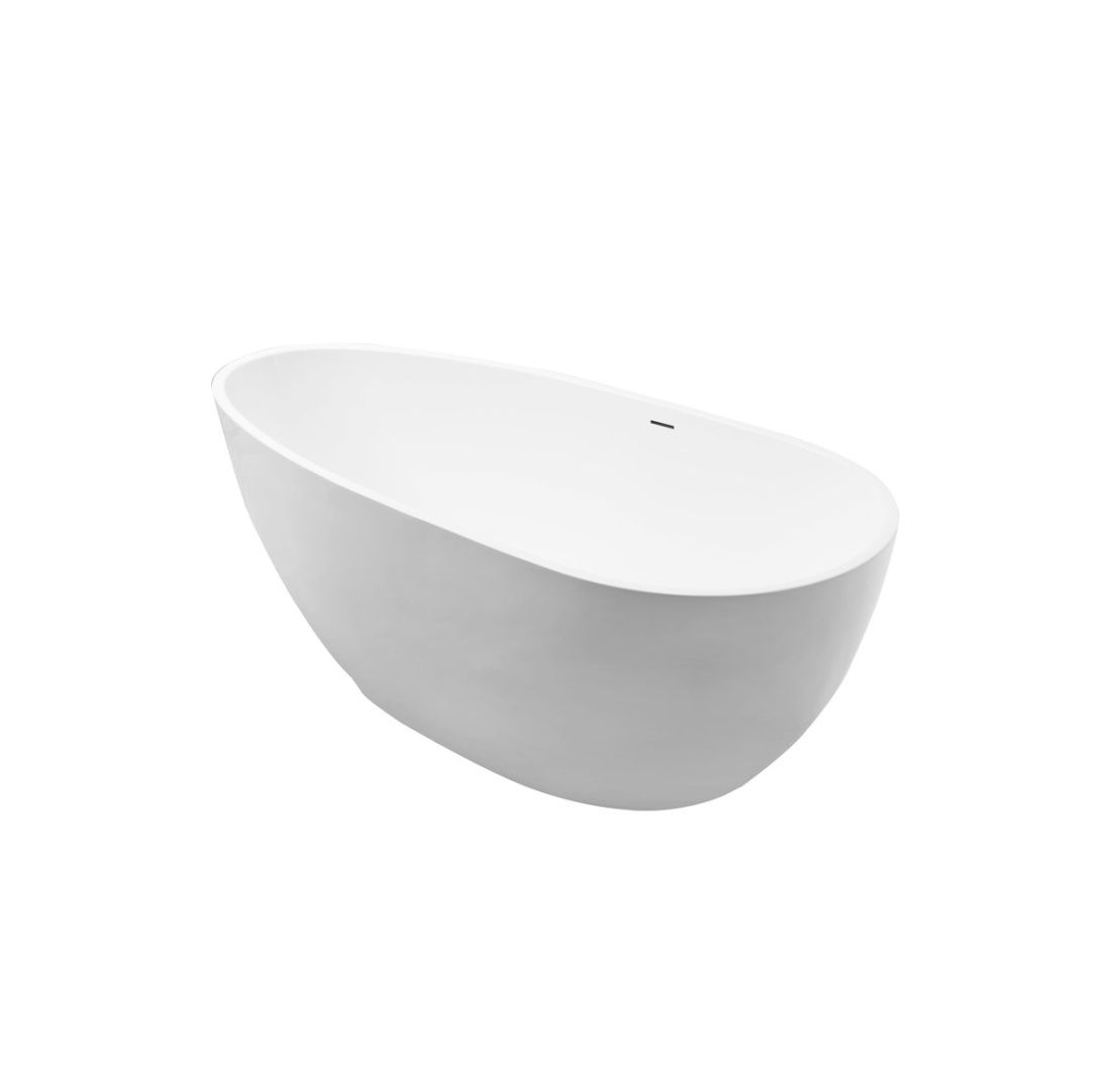 Приобрести grossman отдельностоящая ванна classic 170x80 см, белая матовая gr-2501m