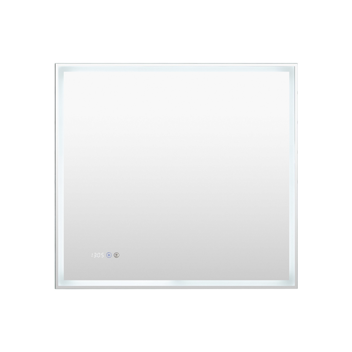 Приобрести aquanet зеркало оптима 80 см, белое матовое