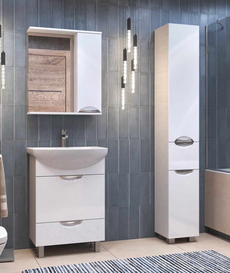 Приобрести vigo зеркало-шкаф callao 60 см, без подсветки, правое, белое z.cal.60.r