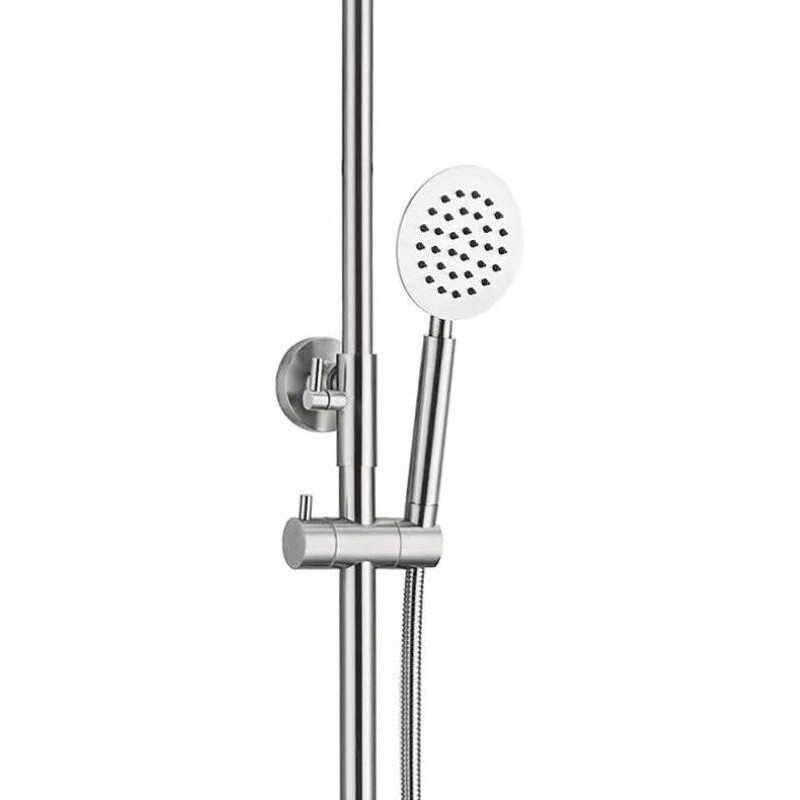 Приобрести haiba душевая система, круглая d-200мм, хром hb24807