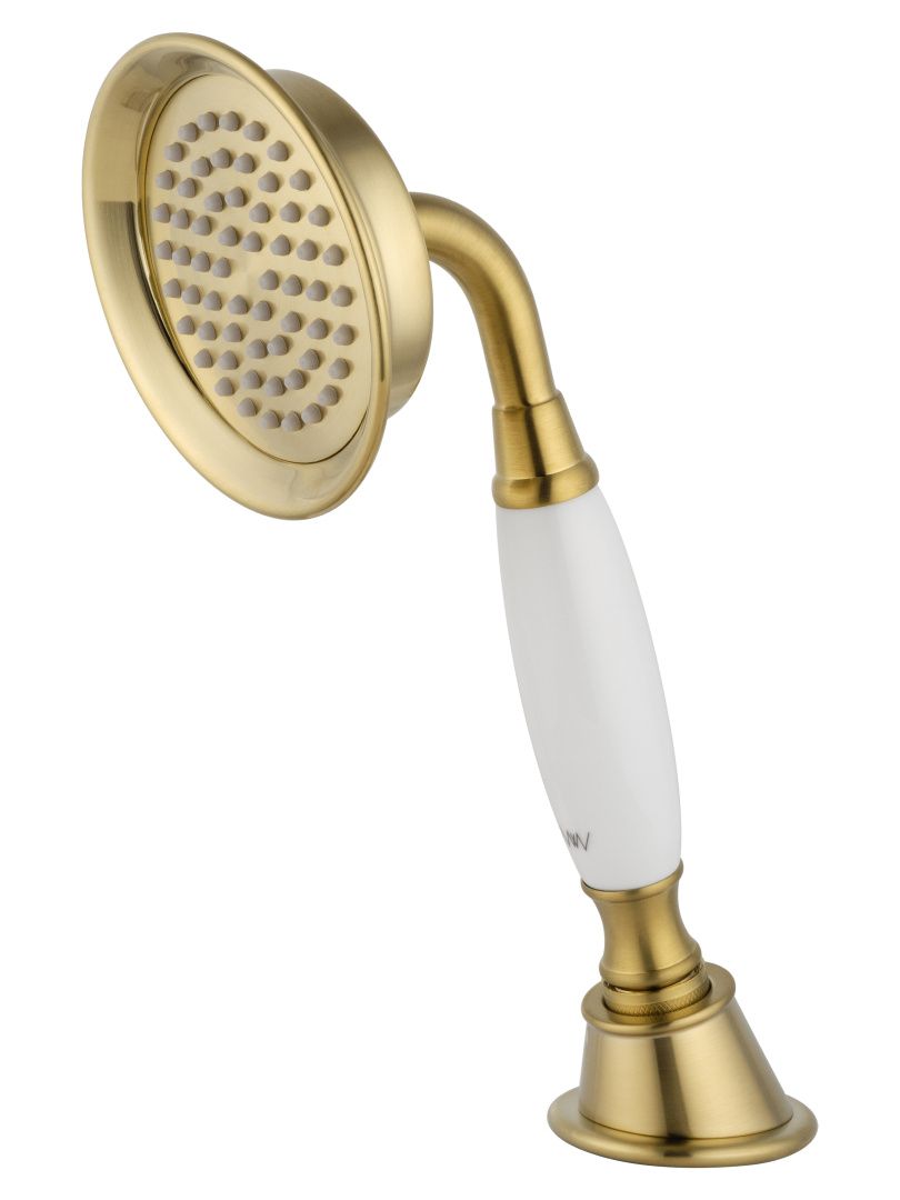Приобрести смеситель на борт ванны wonzon & woghand steam, брашированное золото (ww-88659008-bg)