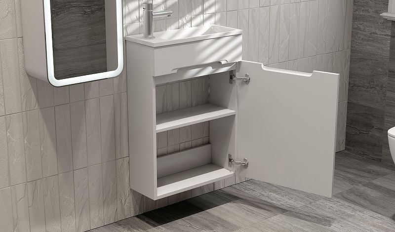 Приобрести jorno тумба подвесная modul 50 см, белая