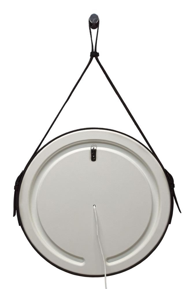 Приобрести azario зеркало капитан 71х71 см, черное, с подсветкой, сенсорный выключатель led-00002390