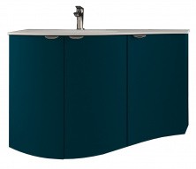 CEZARES Тумба подвесная с раковиной RIALTO 104х65см, голубая